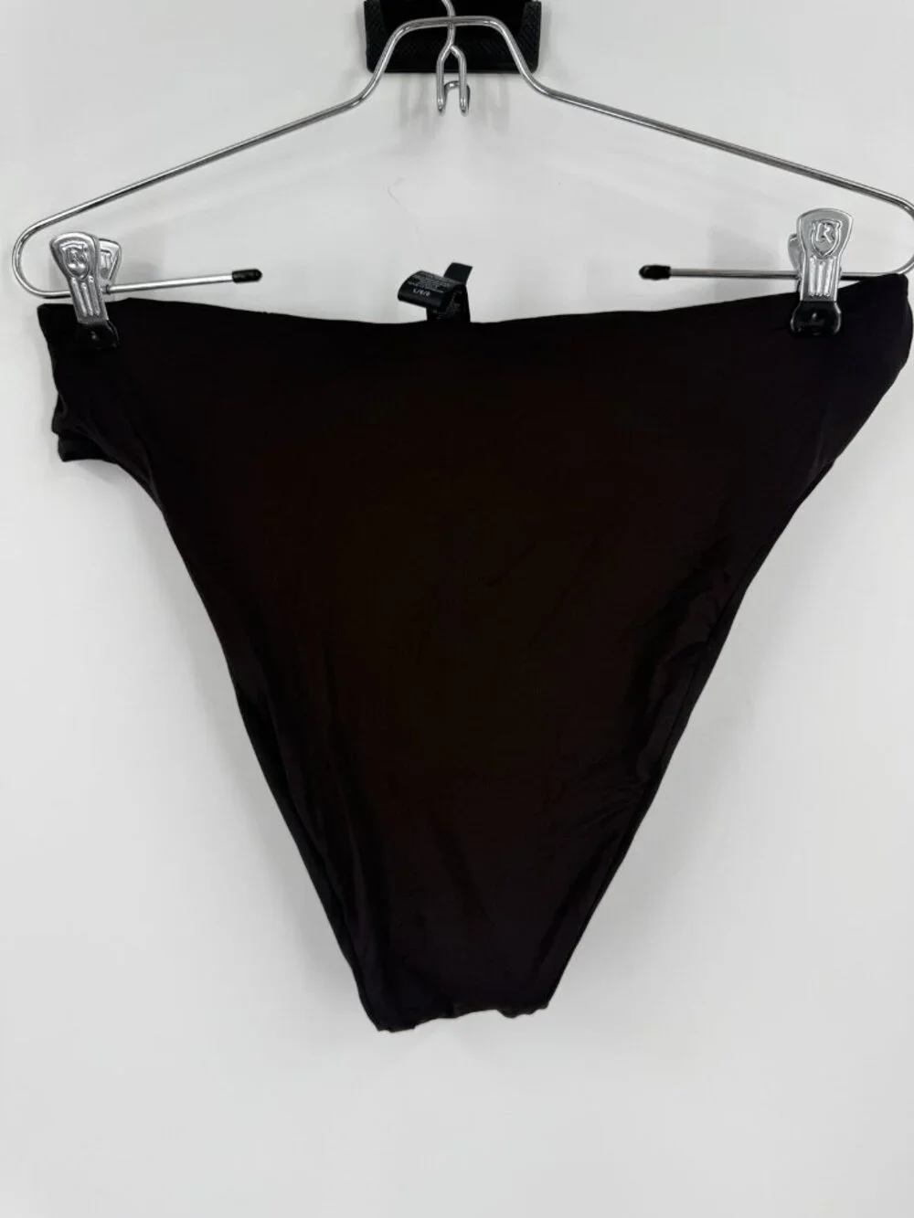 Women’s Skims Signature Swim High Waist Bikini Bottoms Black Size Large